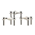 Load image into Gallery viewer, Add Elegance with the Molecular Structure Metal Candle Holder