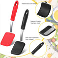 Load image into Gallery viewer, Silicone Cookie Spatula Turner – Heat Resistant & Flexible