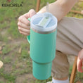 Load image into Gallery viewer, Personalized 887ML Tumbler with Handle – Stainless Steel Travel Mug