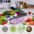 Load image into Gallery viewer, 14/16-in-1 Multifunctional Vegetable Chopper – Slicer & Dicer