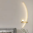 Load image into Gallery viewer, Nordic LED Wall Sconce – Striped Bedside & Stairway Lighting