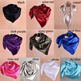 Load image into Gallery viewer, Women's Square Silk Satin Head Scarf & Bandana