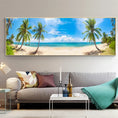 Load image into Gallery viewer, Bring Tropical Vibes to Your Space with Maldives Island Beach Canvas Painting