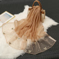 Load image into Gallery viewer, New Pearl Organza Silk Scarf & Hijab