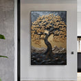 Load image into Gallery viewer, Tree of Life Art Poster Canvas Painting Prints Poster Modern Black Gold Tree Wall Art Pictures Living Room Abstract Home Decor