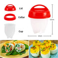 Load image into Gallery viewer, 3/6pcs BPA-Free Silicone Egg Boiler Steamer Cups – Non-Stick Poacher