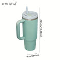Load image into Gallery viewer, Personalized 887ML Tumbler with Handle – Stainless Steel Travel Mug