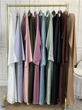 Load image into Gallery viewer, Modest Ramadan Abaya Maxi Dress for Women