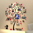 Load image into Gallery viewer, Big Size 3D Acrylic Family Photo Tree Wall Stickers for Living Room DIY Photo Frame Tree Home Decorative Art Wall Decals