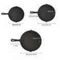 Load image into Gallery viewer, 1PCS Small Cast Iron Frying Pan – Uncoated Black