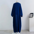 Load image into Gallery viewer, Smocking Sleeve One-Piece Prayer Abaya for Women