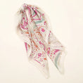 Load image into Gallery viewer, Fashion Pink Floral Print 70cm Scarf for Women