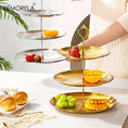 Load image into Gallery viewer, Stainless Steel 2/3 Tier Cake Stand