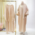 Load image into Gallery viewer, Kaftan Hijab Abaya for Women - Hooded One-Piece Prayer Dress