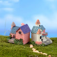 Load image into Gallery viewer, Miniature Resin House Ornament – Cute DIY Home Decor