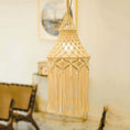 Load image into Gallery viewer, Nordic Boho Macrame Lampshade β Hanging Pendant Light Decor