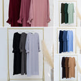 Load image into Gallery viewer, Crepe Muslim Abaya for Women - Plain Long Dress