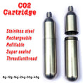 Load image into Gallery viewer, Refillable CO2 Tank Cartridges for Home Brewing