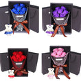 Load image into Gallery viewer, Delight in the 7 Heads Artificial Rose Bouquet with Little Bear Gift Box