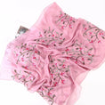 Load image into Gallery viewer, Chiffon Silk Scarf for Women - Summer Floral Wraps