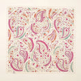 Load image into Gallery viewer, Fashion Pink Floral Print 70cm Scarf for Women