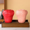 Load image into Gallery viewer, Cartoon Strawberry Vase Ceramic Vase Children's Room Artifact Floral Accessories Fruit Pot Flowerpot Home Decoration Accessories
