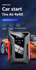 Load image into Gallery viewer, All-in-One 12V Emergency Car Power Bank & Inflatable Starter