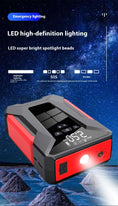 Load image into Gallery viewer, All-in-One 12V Emergency Car Power Bank & Inflatable Starter