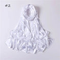 Load image into Gallery viewer, Women Solid Satin Silk Hijab Scarf