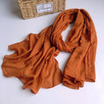 Load image into Gallery viewer, Solid Color Large Scarf for Women