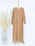 Load image into Gallery viewer, Modest Ramadan Abaya Maxi Dress for Women