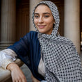 Load image into Gallery viewer, Women Scarf Plaid Print Hijab
