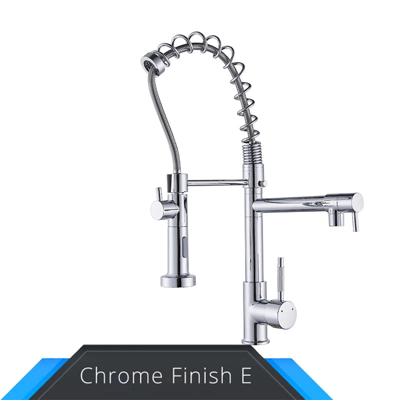 Yallaa Bina Pull Down Kitchen Sink Faucet