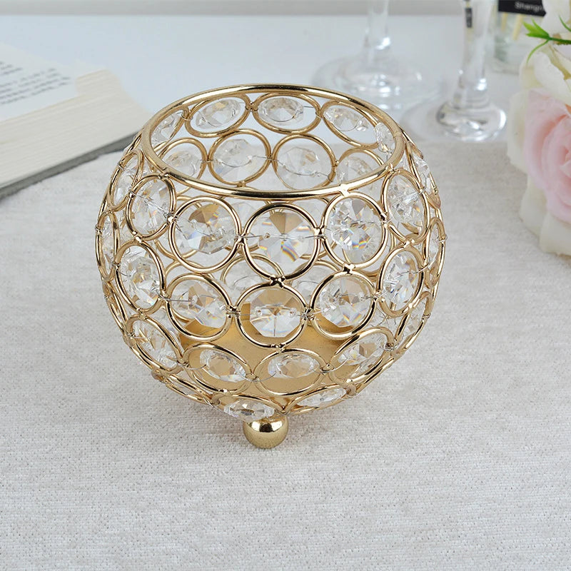 Enhance Your Events with Small Tealight Crystal Candle Holders