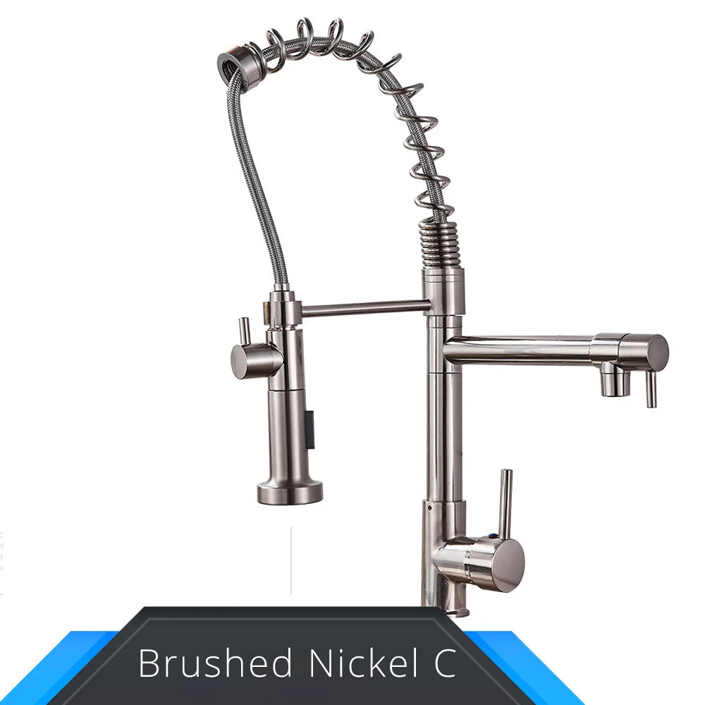 Yallaa Bina Pull Down Kitchen Sink Faucet