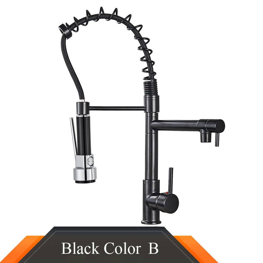 Yallaa Bina Pull Down Kitchen Sink Faucet