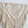 Load image into Gallery viewer, Transform Your Space with Nordic Bohemian Macrame Wall Hanging Tassel Tapestry
