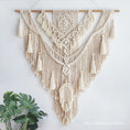 Load image into Gallery viewer, Transform Your Space with Nordic Bohemian Macrame Wall Hanging Tassel Tapestry
