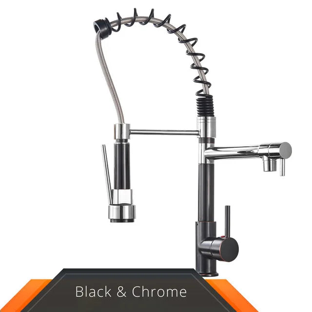 Yallaa Bina Pull Down Kitchen Sink Faucet