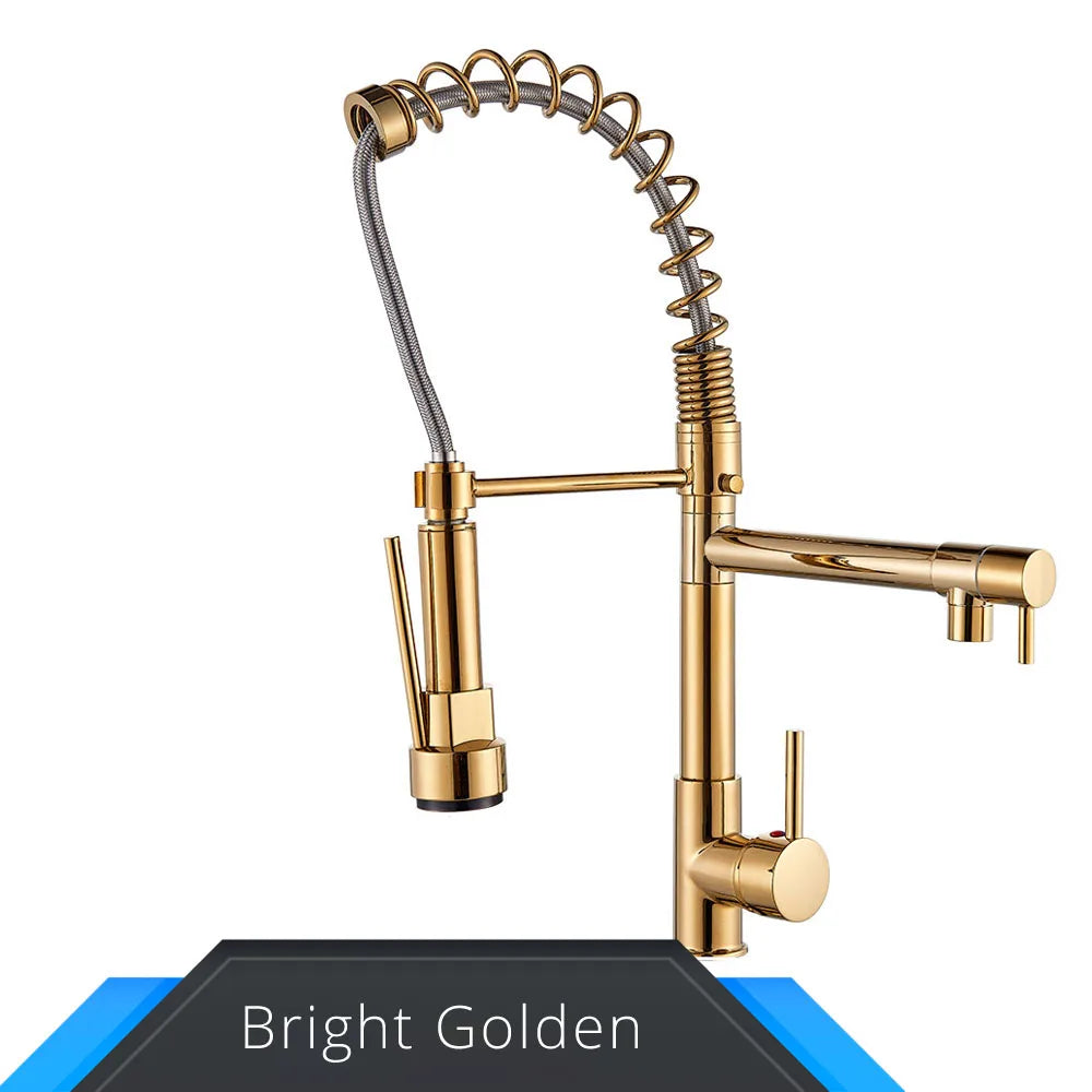 Yallaa Bina Pull Down Kitchen Sink Faucet