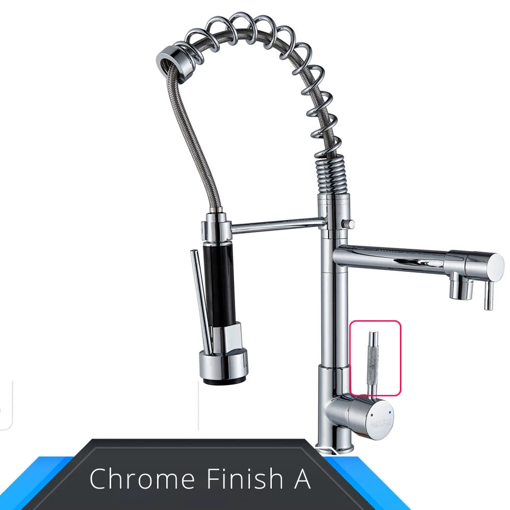 Yallaa Bina Pull Down Kitchen Sink Faucet