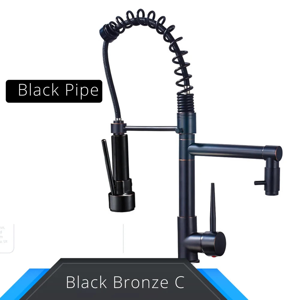 Yallaa Bina Pull Down Kitchen Sink Faucet