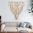 Load image into Gallery viewer, Transform Your Space with Nordic Bohemian Macrame Wall Hanging Tassel Tapestry
