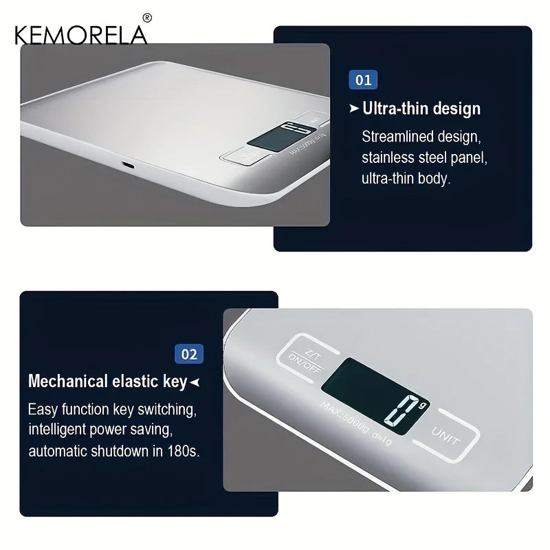 Stainless Steel Kitchen Weighing Scale