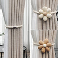 Load image into Gallery viewer, Flower Curtain Tieback – Elastic Magnetic Buckle for Home Decor
