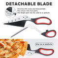 Load image into Gallery viewer, Professional Pizza Scissors – Detachable Stainless Steel Blade Cutter
