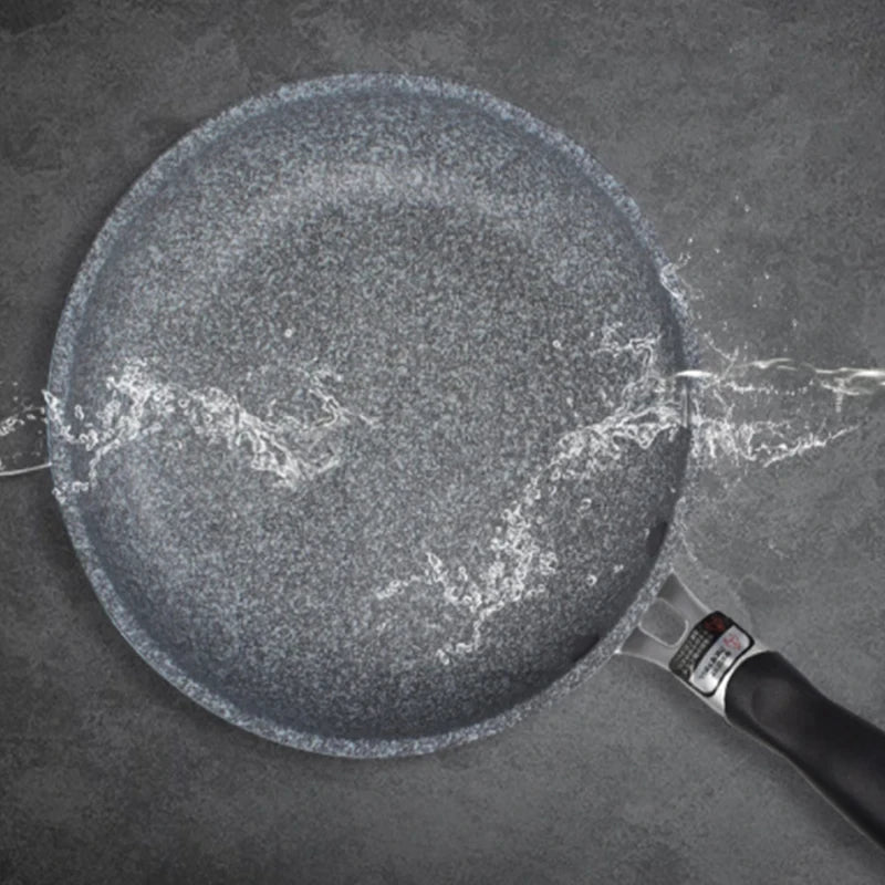 Durable Stone Frying Pan – Non-Stick Wok Skillet