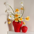 Load image into Gallery viewer, Brighten Your Decor with the Cartoon Strawberry Vase
