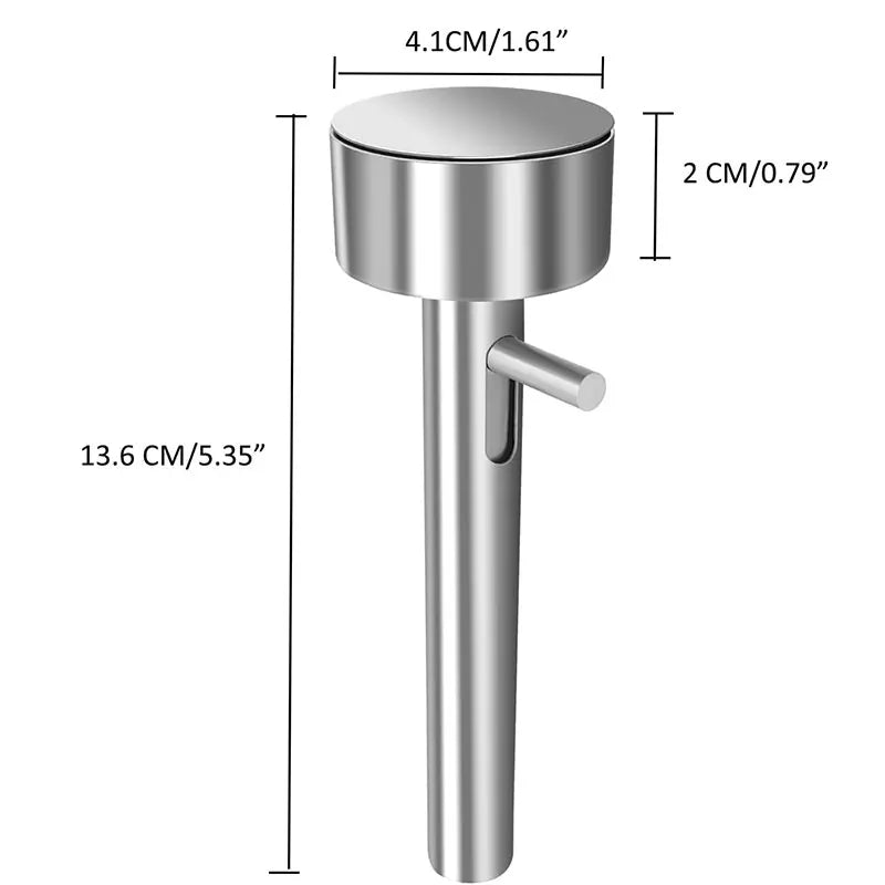 Stainless Steel Falafel Maker – Professional Meatball Scoop Mold