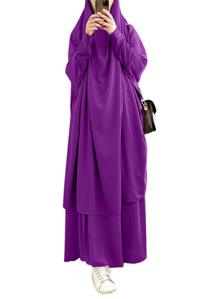 Dress Prayer Garment Jilbab Abaya Long Khimar Abayas